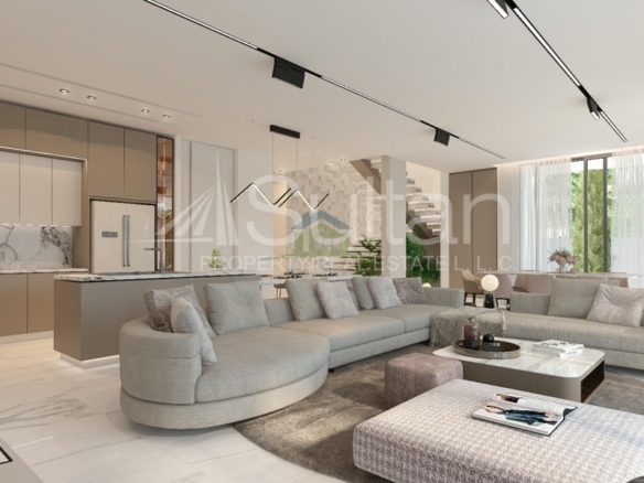 Semi-Detached VILLA  3Bed+ Maid |Lagoon View