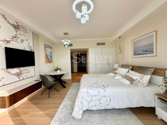 Amazing Furnished Studio With Full Sea View