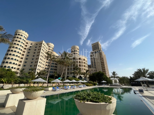 Stunning Sea View 1BR 5* Palace Hotel RAK