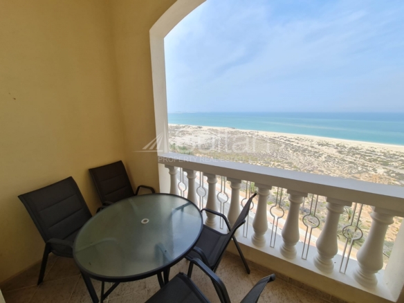 Furnished Sea View 1-Bedroom | Spacious Balcony