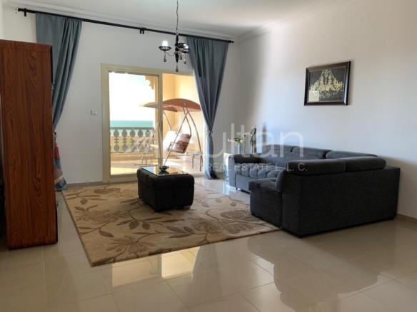 Furnished 1BR | Sea View | With a huge balcony
