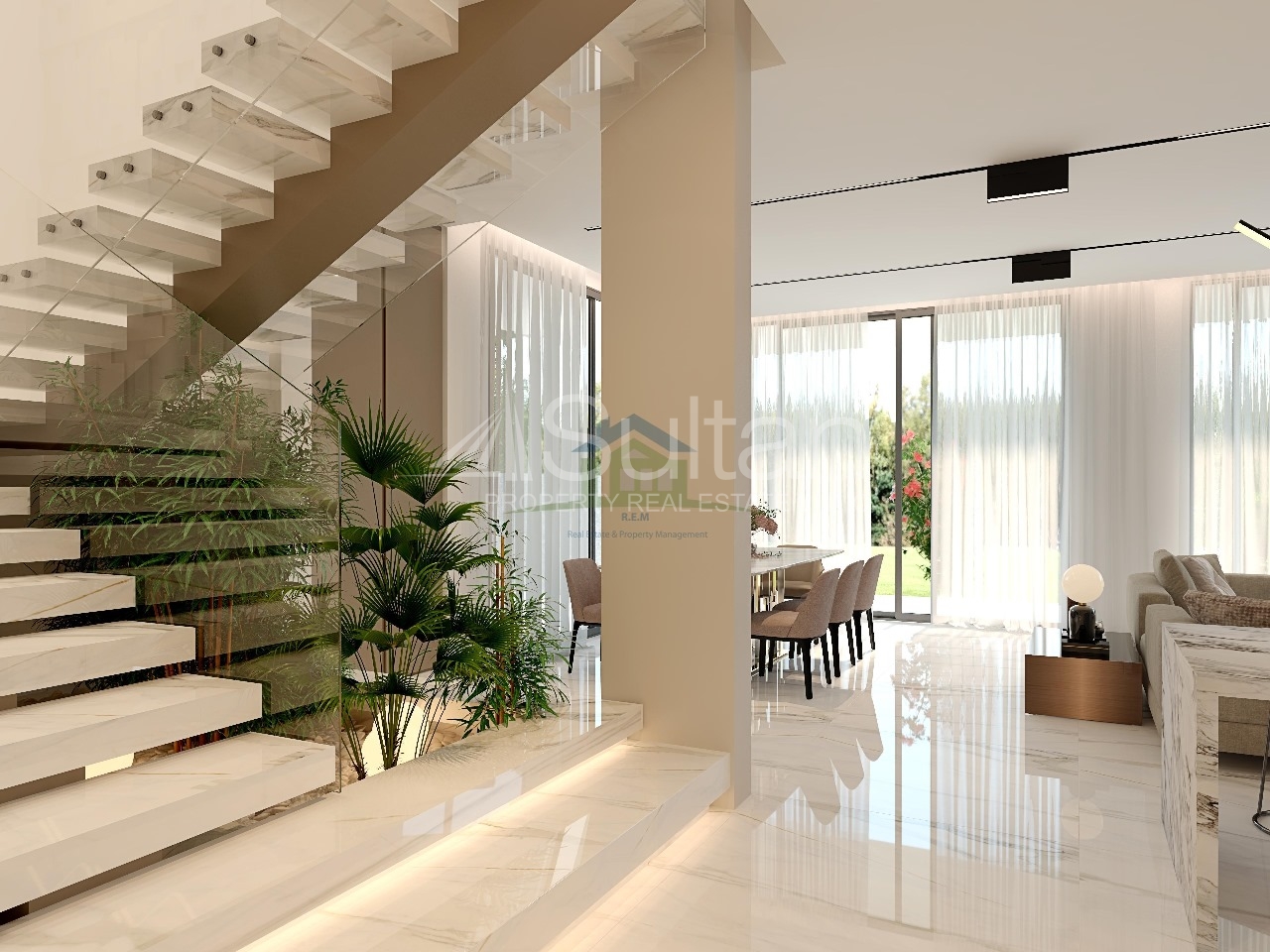 watermark Luxury 2-Bedroom Unfurnished Villa | Falcon North