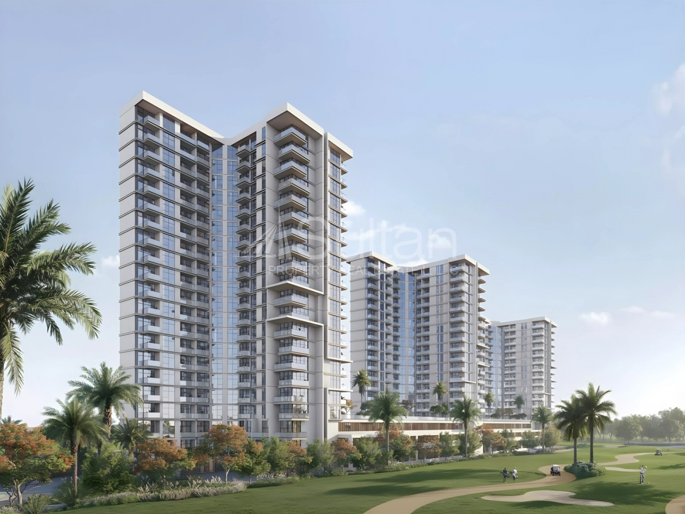 watermark 1-Bedroom Apartment for SaleAl Hamra Greens
