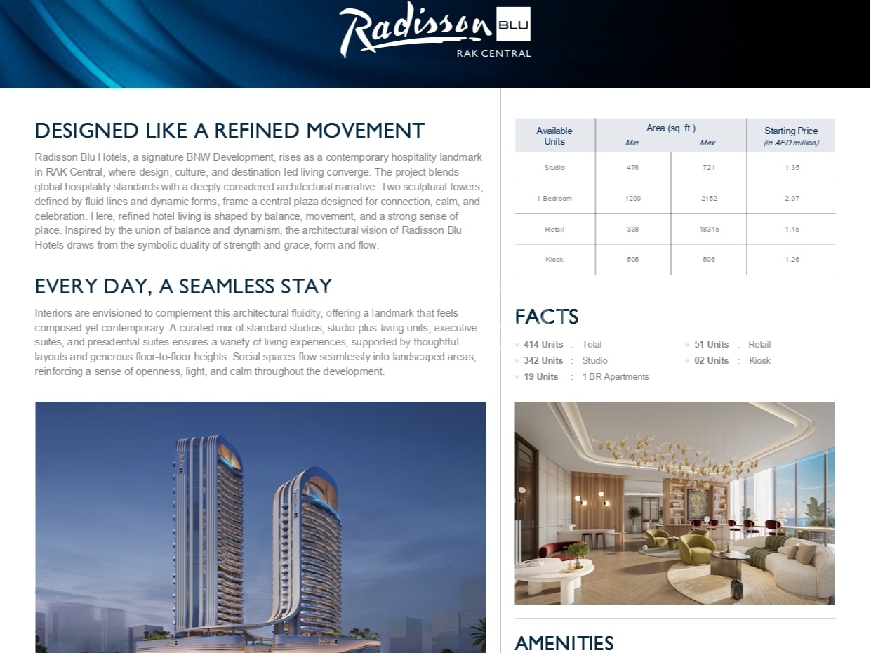 watermark RAK Central’s Ultimate Mixed-Use Landmark