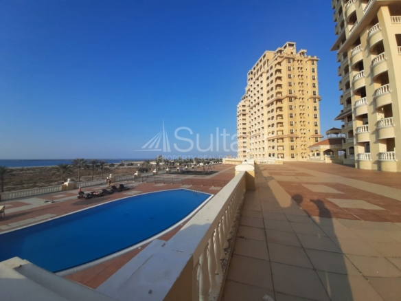 Stunning Sea View Studio | Unfurnished