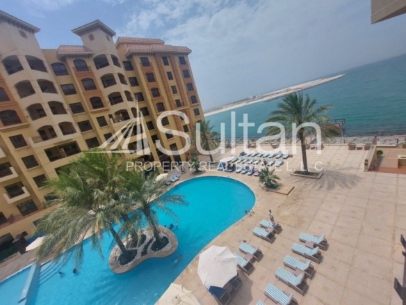 Spacious 2BR + Maid Apartment | Sea View |