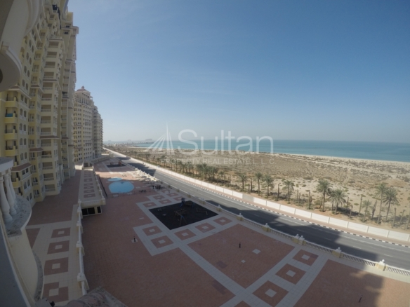 Beautiful Full Sea View Studio | Unfurnished