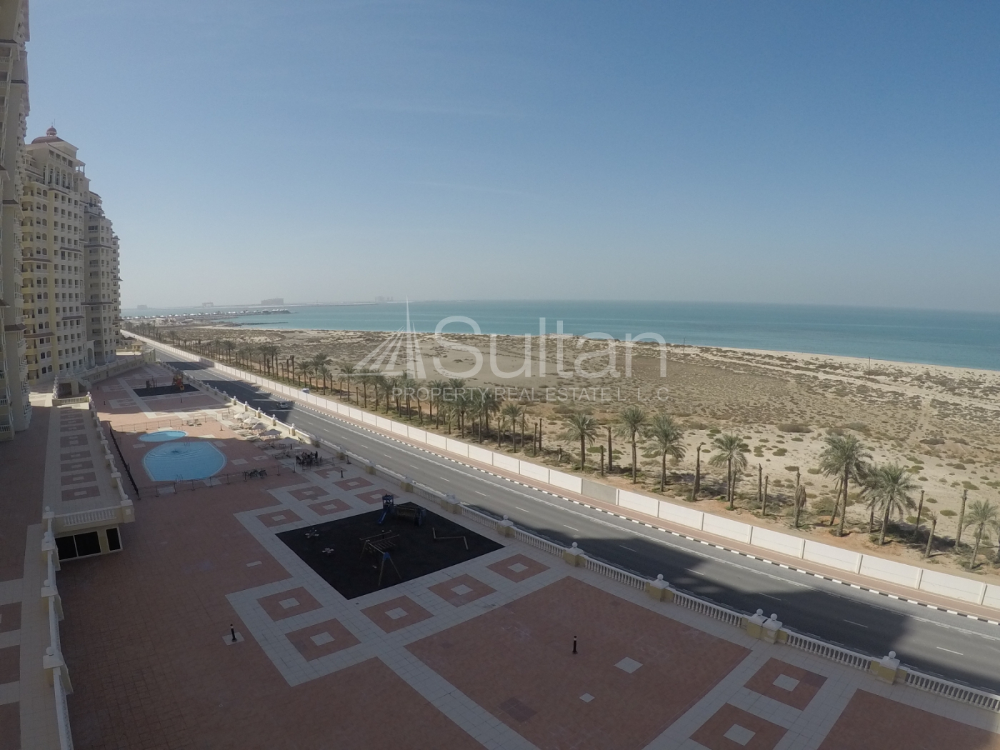 watermark Beautiful Full Sea View Studio | Unfurnished